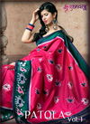 Subhvastra Patola Vol 1 Latest Designer Wedding wear Patola Silk Fancy Saree Collection 